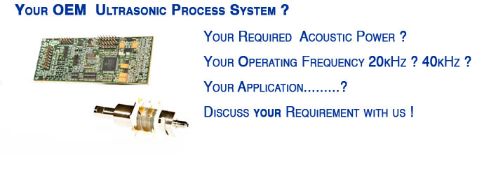 ultrasonic process system OEM